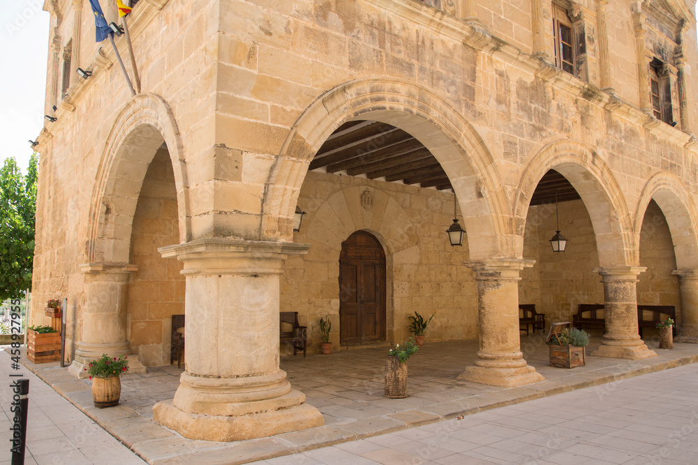Town Hall in Arnes; Tarragona