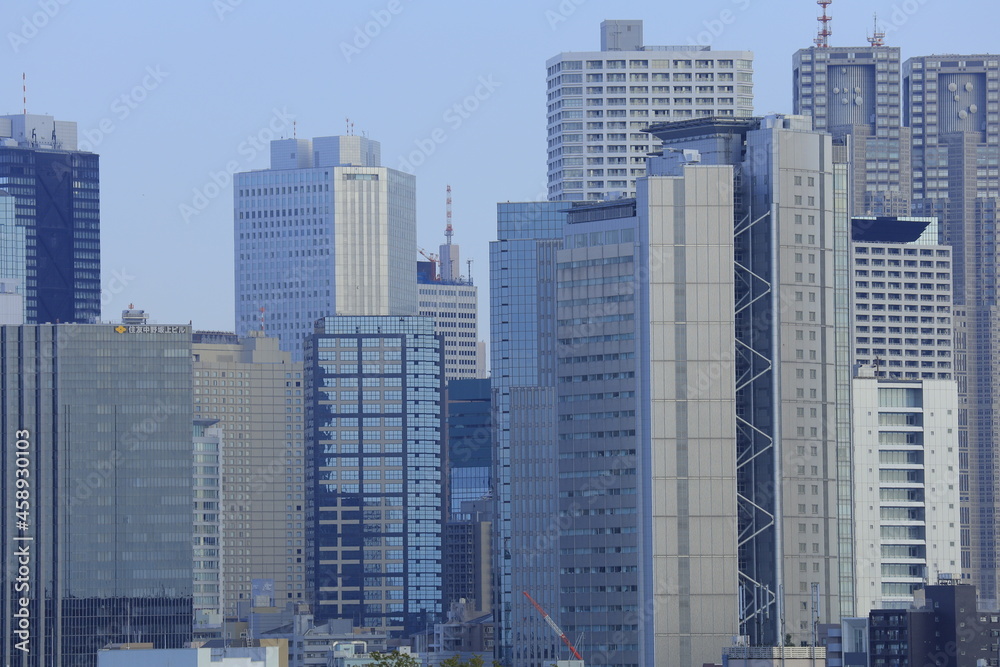 Obraz premium downtown city