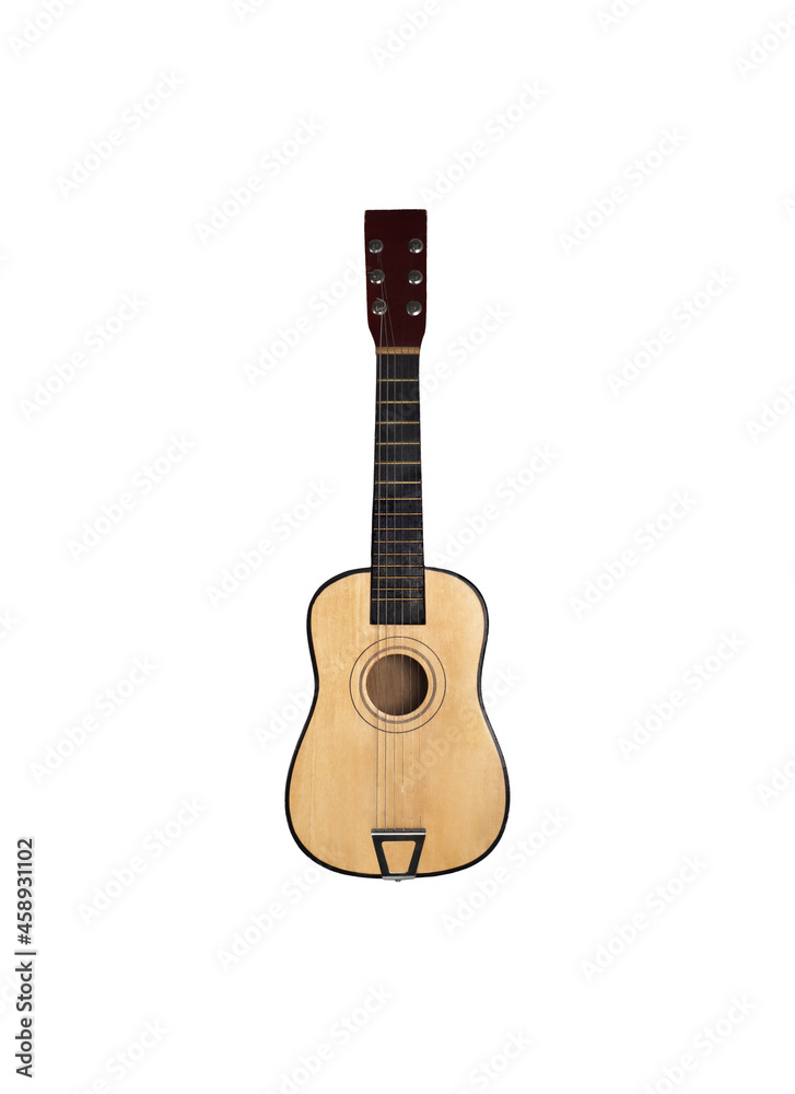 Naklejka premium Small acoustic guitar