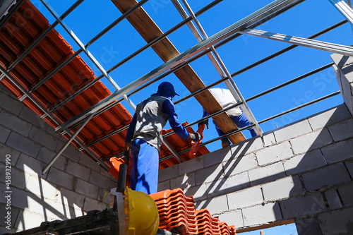 Trabalhadores na Obra