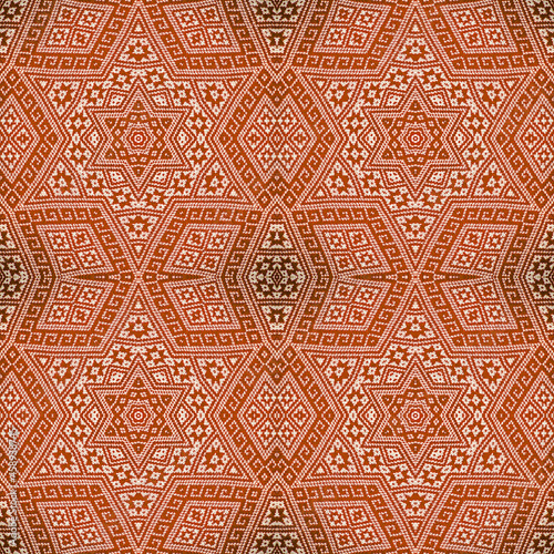 Seamless kaleidoscope or endless pattern for ceramic tile, wallpaper, linoleum, textile, web page background used.