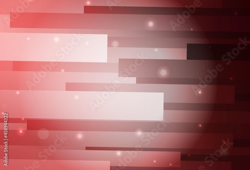 Light Pink, Red vector background with rectangles.