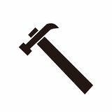 hammer tool icon vector design