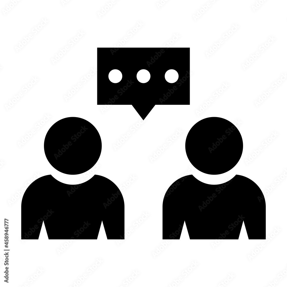 Vector Communication Glyph Icon Design Vector Communication Glyph Icon Design
