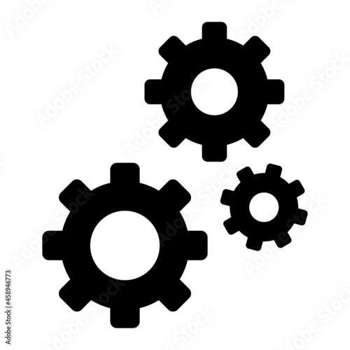 Vector Manufacture Glyph Icon Design