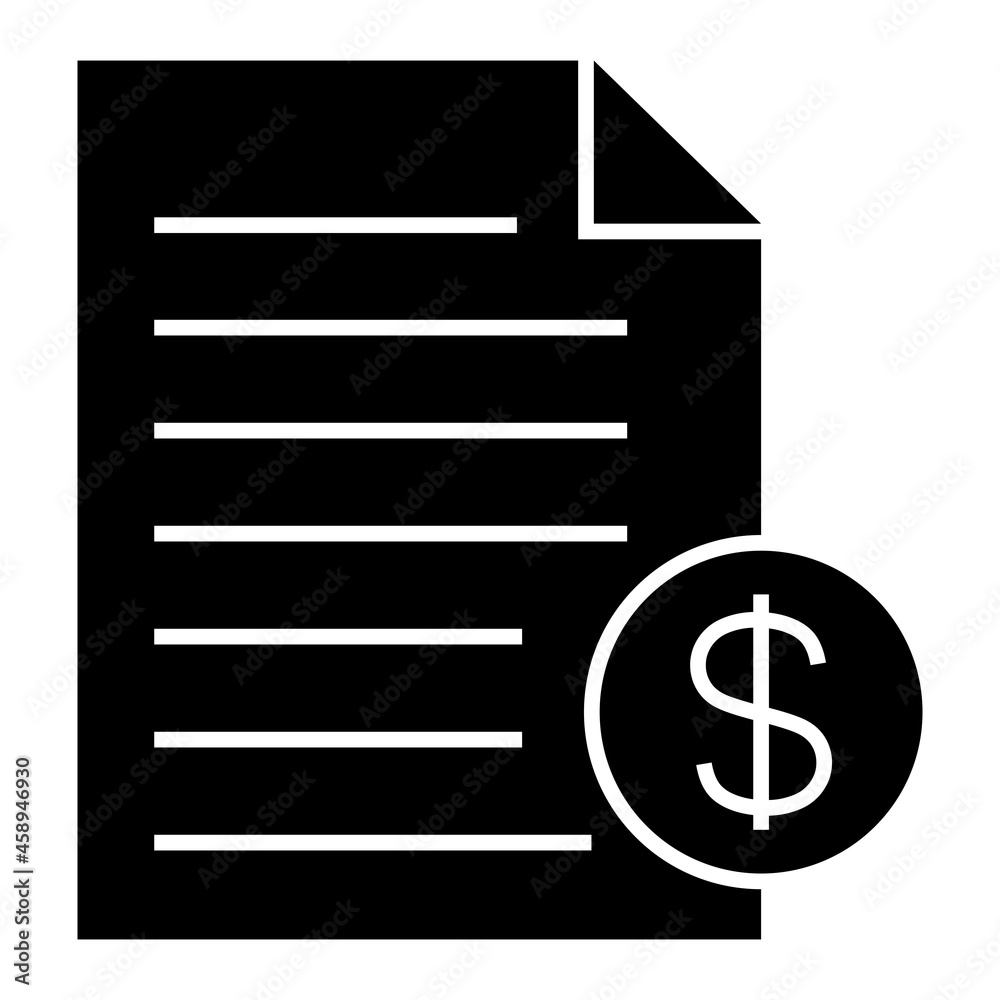 Vector Order Done Glyph Icon Design Vector Order Done Glyph Icon Design