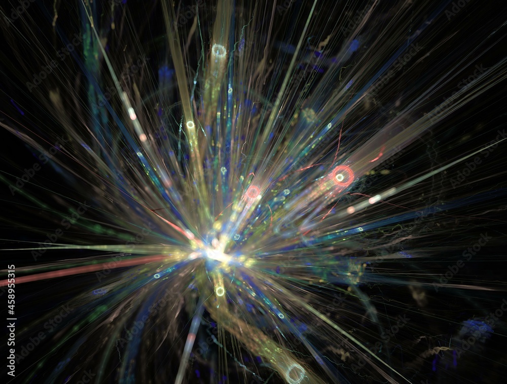 Fototapeta premium Imaginatory fractal abstract background Image