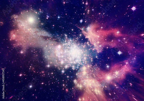 Fototapeta Naklejka Na Ścianę i Meble -  Far away galaxy