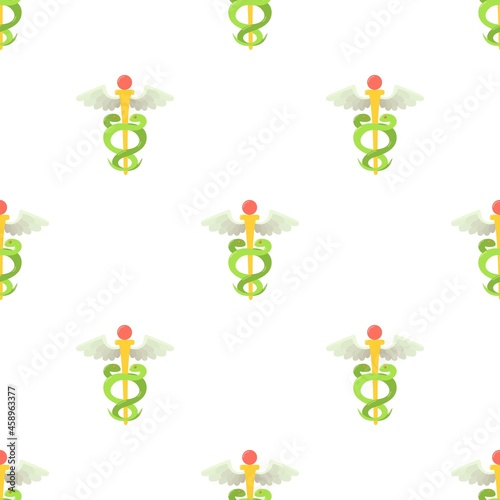 Sign medicine pattern seamless background texture repeat wallpaper geometric vector