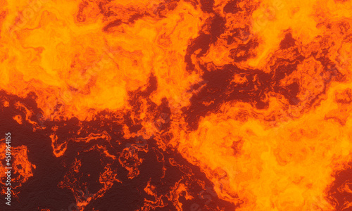 Abstract melted magma. Lava background.