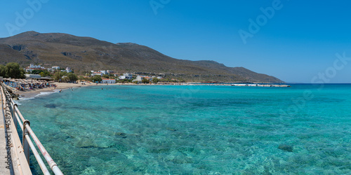 Diakofti beach in Kythera island, Greece