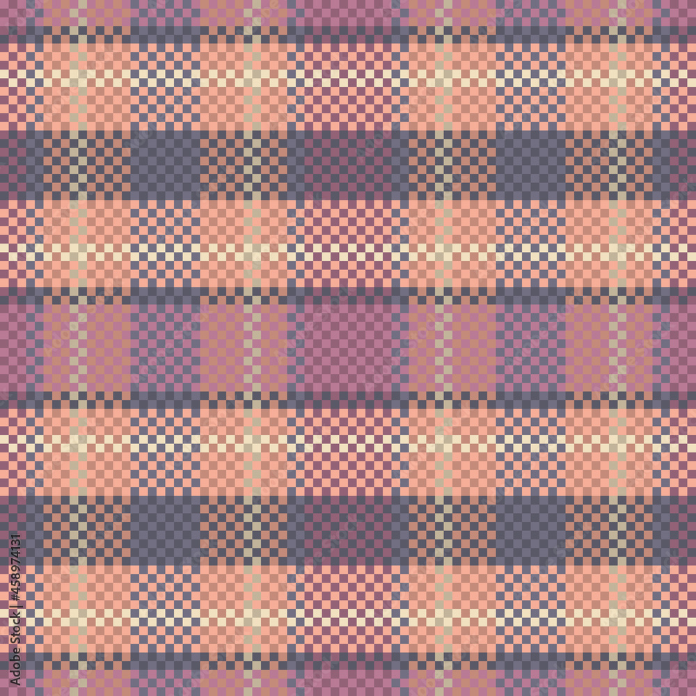 Seamless checkered pattern background. fabric texture. Vector. Seamless checkered pattern background. fabric texture. Vector.