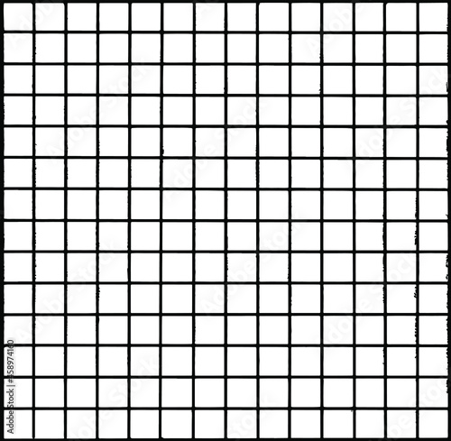 Wallpaper Mural Rough, irregular texture composed of monochrome geometric elements. Overlay distressed grunge background. Abstract vector illustration. Isolated on white background. EPS10 Torontodigital.ca