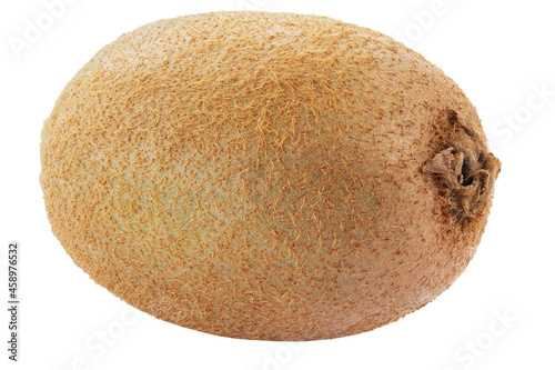 Whole kiwi fruits isolated on white background. File contains clipping path.