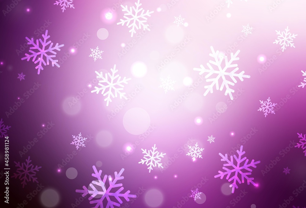Light Pink vector backdrop in holiday style. Light Pink vector backdrop in holiday style.