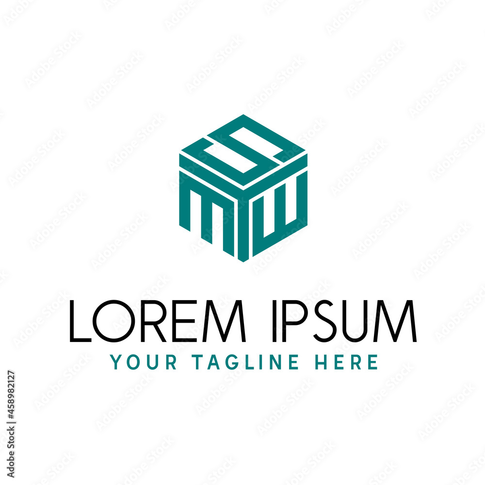 Simple and unique Letter or word YMWS font in 3D hexagon image graphic icon logo design abstract concept vector stock. Can be used as a symbol related to initial or monogram Simple and unique Letter or word YMWS font in 3D hexagon image graphic icon logo design abstract concept vector stock. Can be used as a symbol related to initial or monogram