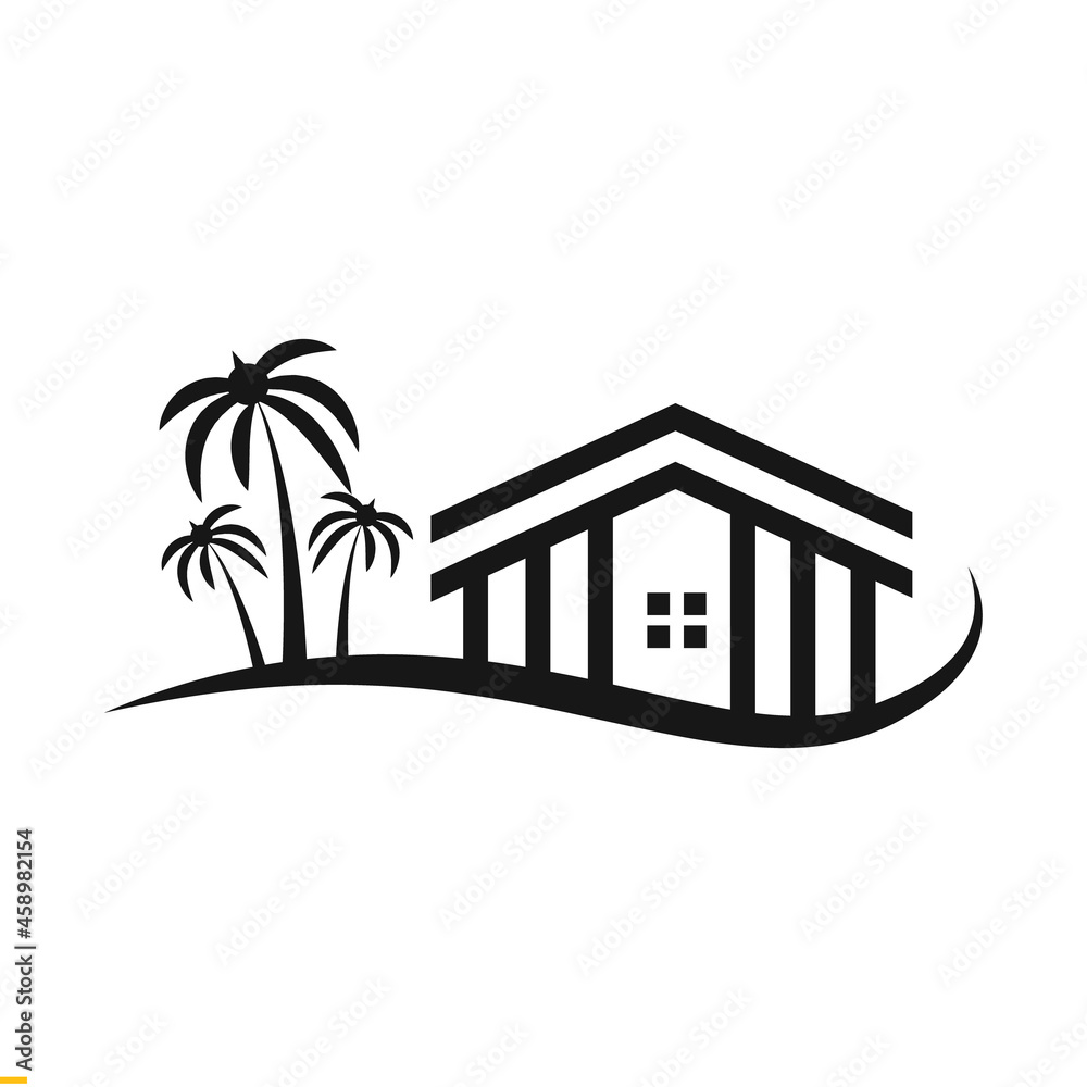 Obraz premium Real Estate Logo Design For Business And Company