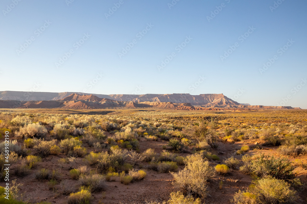 American southwest desert mesa formations in Arizona