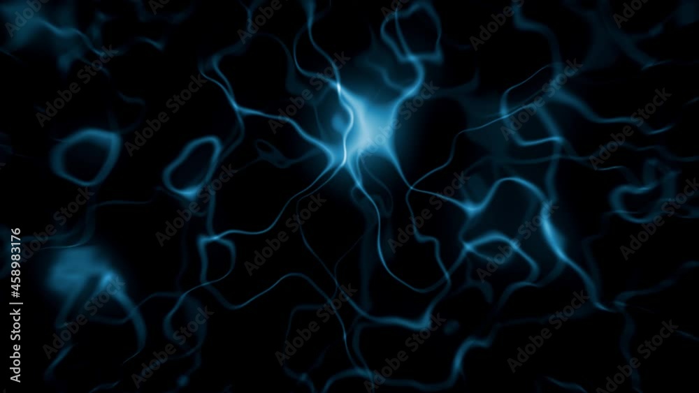 Abstract Neon Lines Blur Graphic Looping Animation/ 4k animation of an abstract backround with neon lines patterns flowing and seamless looping