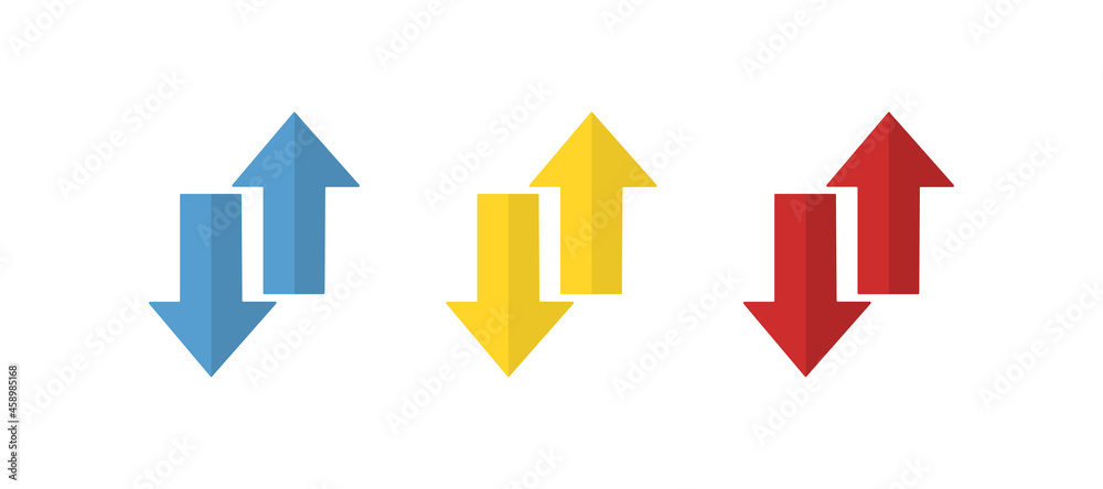 arrows icon, different direction, vector illustration arrows icon, different direction, vector illustration