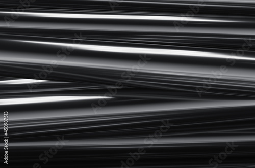 Close-up of plastic pipes on a white background 3d render illustration.