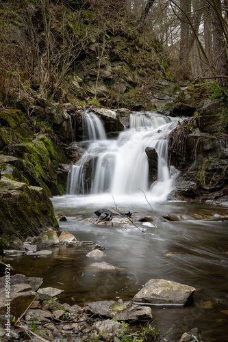Fototapeta Naklejka Na Ścianę i Meble -  Vrchlické waterfalls near Kutná Hora, Czech republic