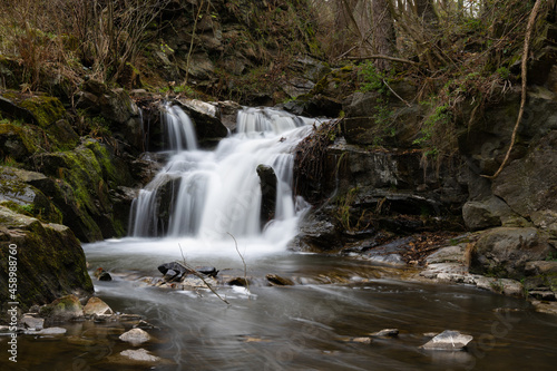 Vrchlick   waterfalls near Kutn   Hora  Czech republic