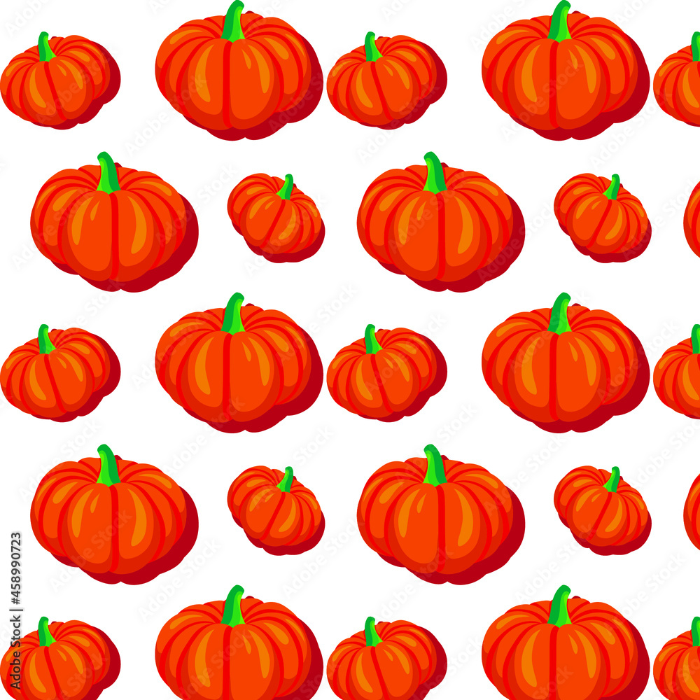 Halloween pumpkin pattern. Vector illustration. Pumkin background. Halloween pumpkin pattern. Vector illustration. Pumkin background.