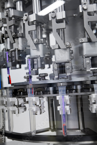 Pharmaceutical industry, manufacture of injectable preparations (pre-filled syringes).