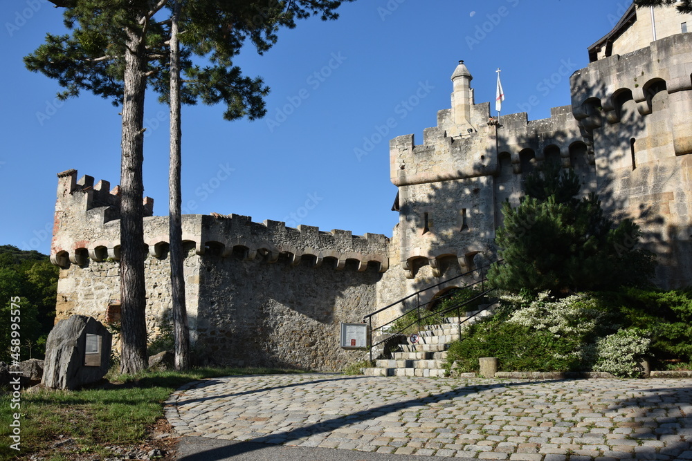 Burg Liechtenstein, Maria Enzersdorf, Österreich, 29.07.2021