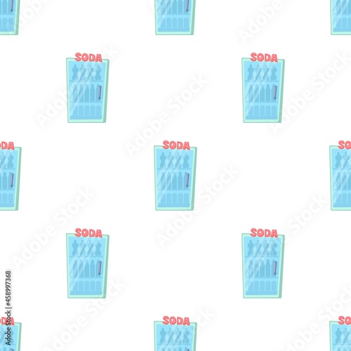 Refrigeration pattern seamless background texture repeat wallpaper geometric vector