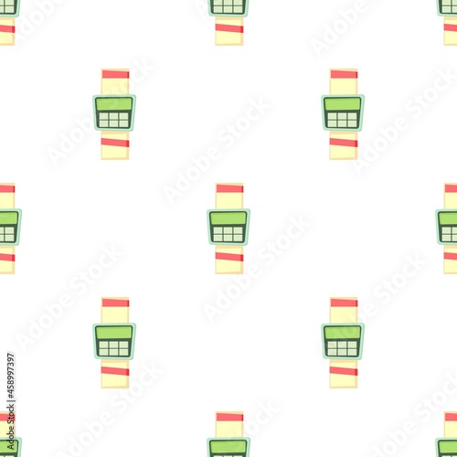 Cashier pattern seamless background texture repeat wallpaper geometric vector