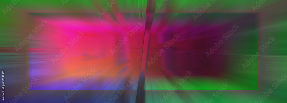 Abstract iridescent burst background image.