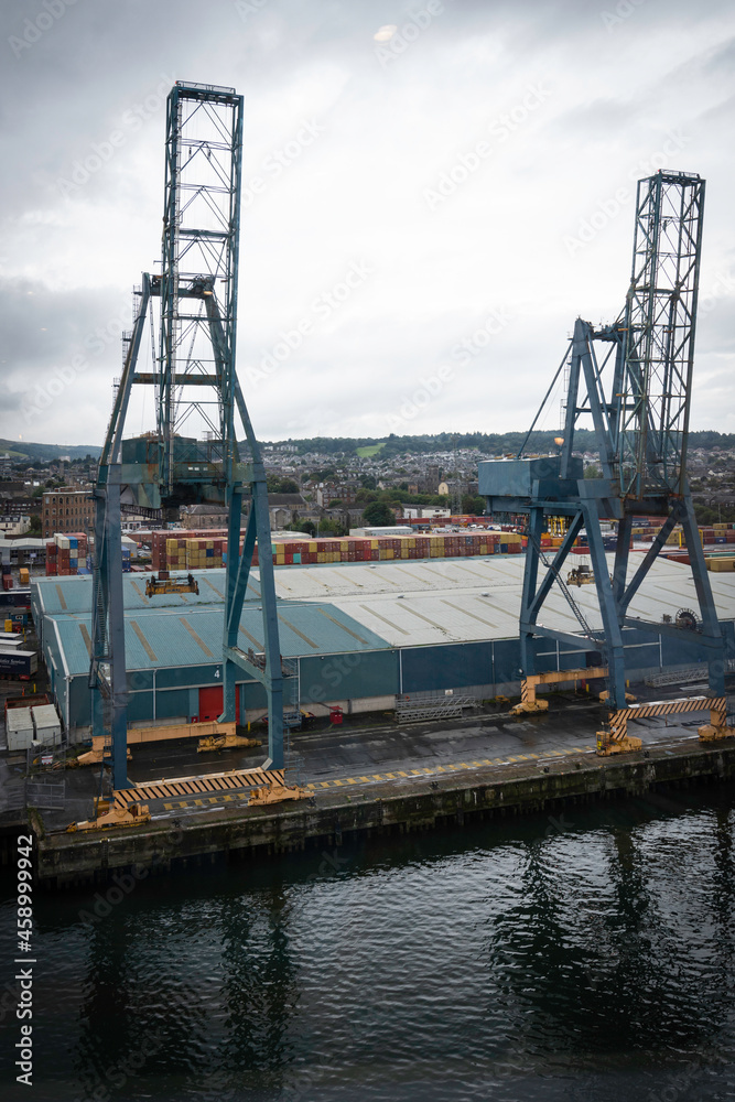 Cranes at dock