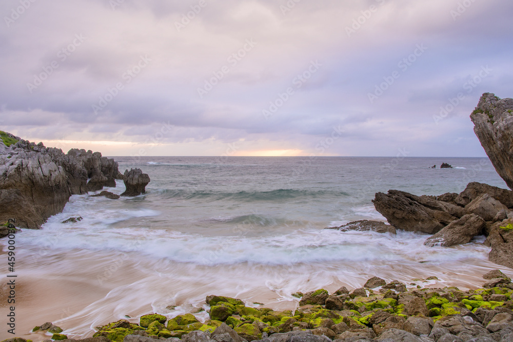 beach in the morning beach in the morning
