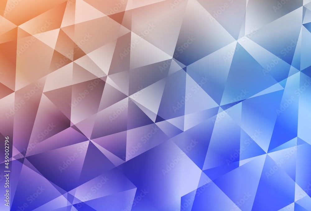 Light Blue, Yellow vector gradient triangles pattern. Light Blue, Yellow vector gradient triangles pattern.