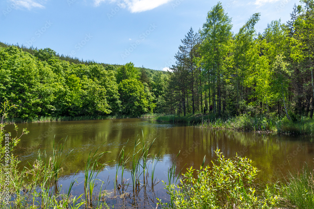 Landscape of Sua Gabra Lakes at Lozenska Mountain, Bulgaria Landscape of Sua Gabra Lakes at Lozenska Mountain, Bulgaria