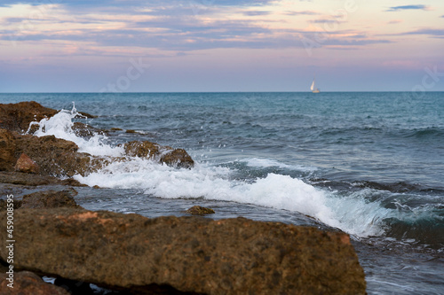 Fototapeta Naklejka Na Ścianę i Meble -  waves on the beach