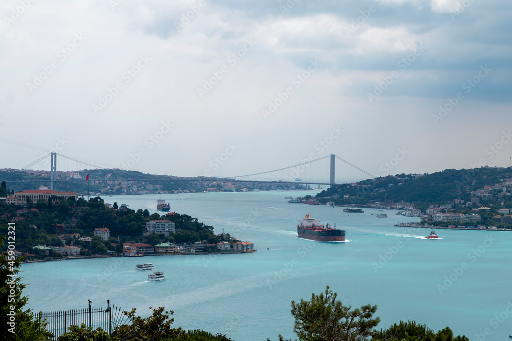 ISTANBUL, TURKEY, JUNE 18 2021,
Istanbul Bosphorus from Otagtepe. Istanbul, Turkey ISTANBUL, TURKEY, JUNE 18 2021,
Istanbul Bosphorus from Otagtepe. Istanbul, Turkey