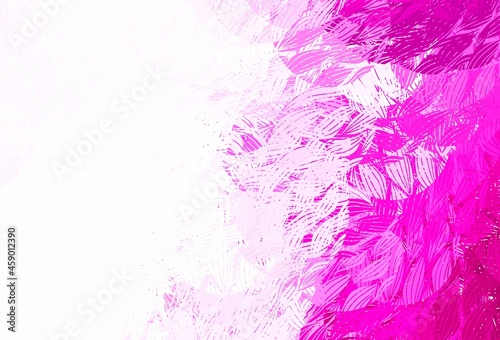 Light Pink vector background with abstract shapes. © smaria2015
