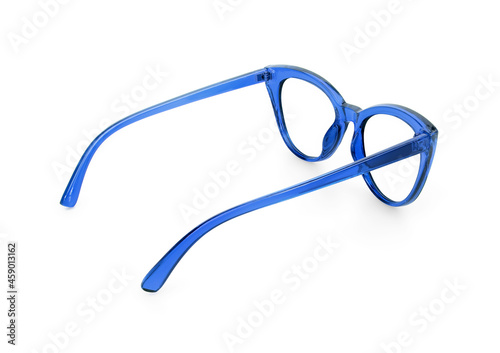 Free Download Glasses isolated on white background for applying on a portrait - GFXLoad