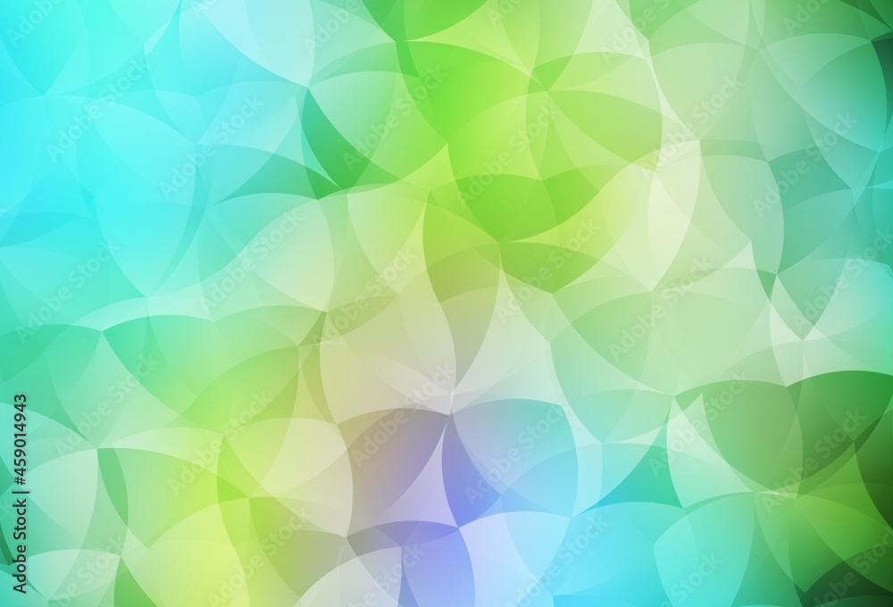 Light Blue, Yellow vector shining triangular layout. Light Blue, Yellow vector shining triangular layout.