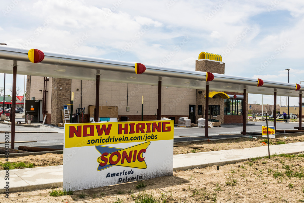 Sonic DriveIn Fast Food Location. Sonic is a DriveIn Restaurant Chain