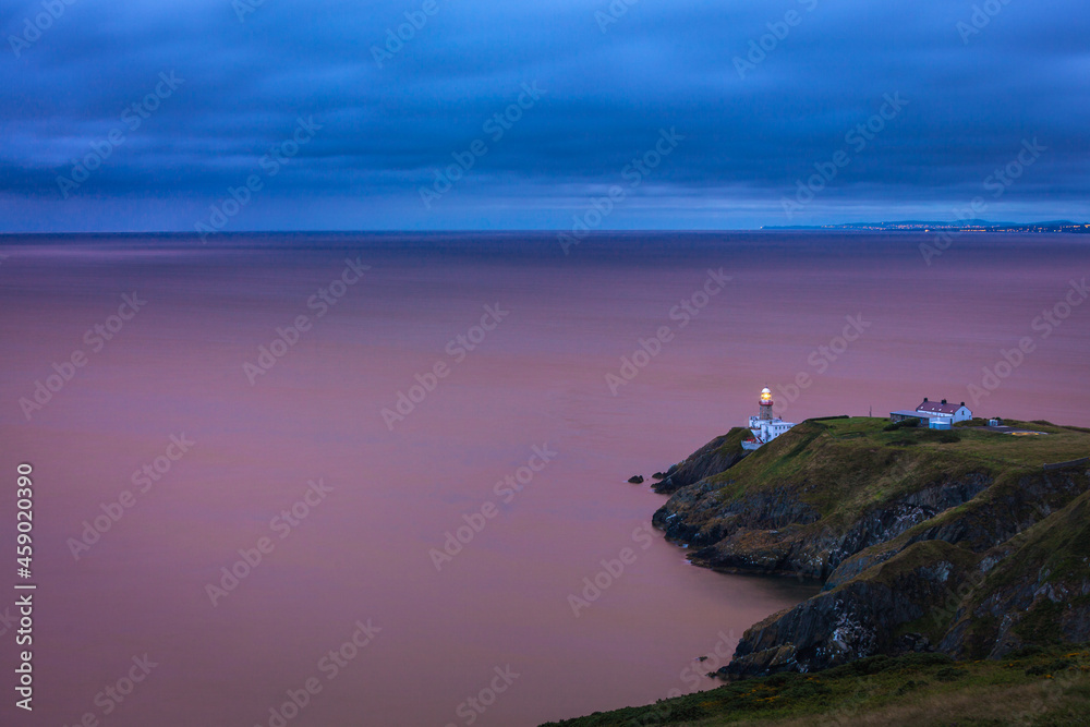 Naklejka premium Howth Cloudy Sunrise