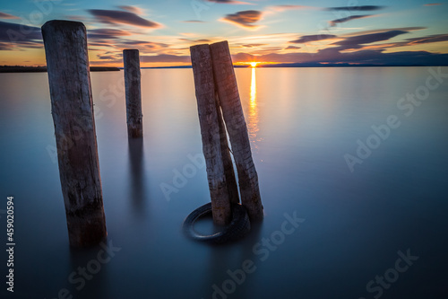 Sunset in Podersdorf am See