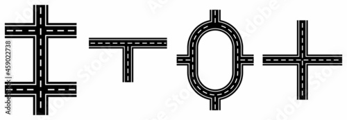 road icon, road vector sign symbol