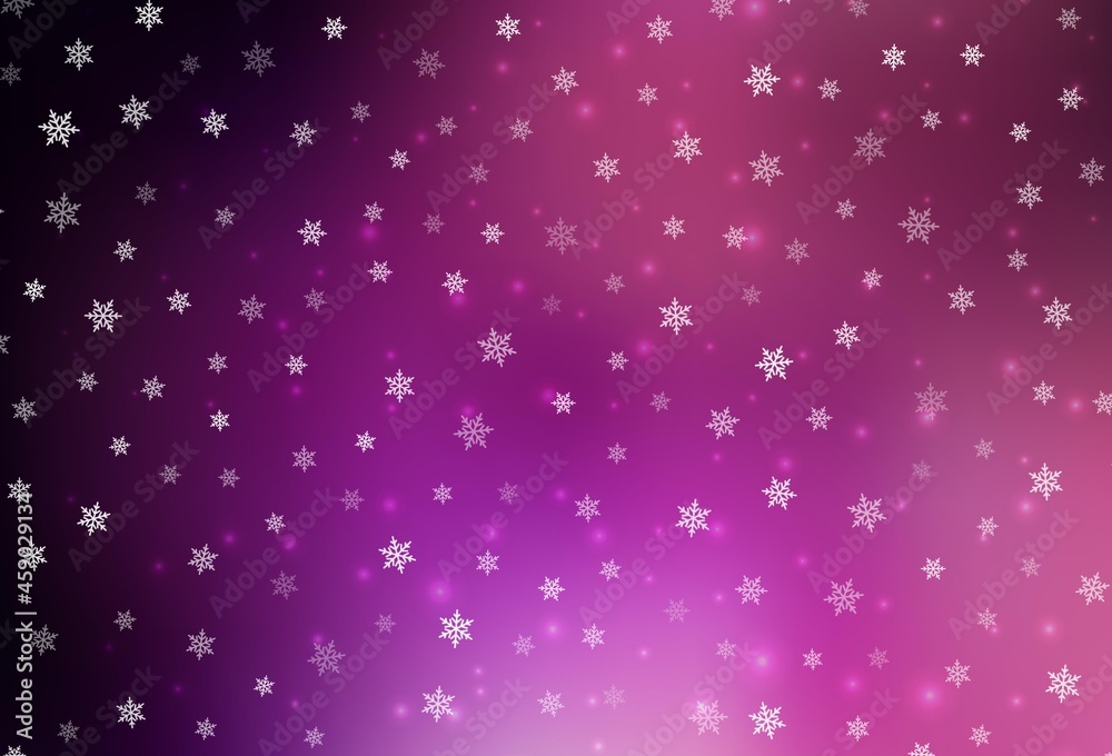 Dark Purple, Pink vector template in carnival style.