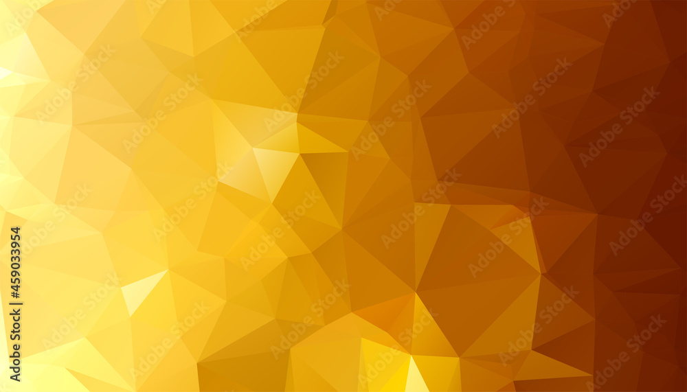 low poly golden triangle shapes background low poly golden triangle shapes background