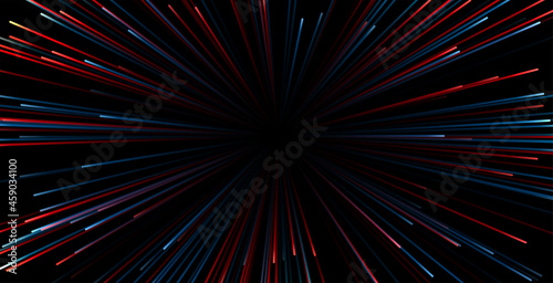zoom light rays speed background