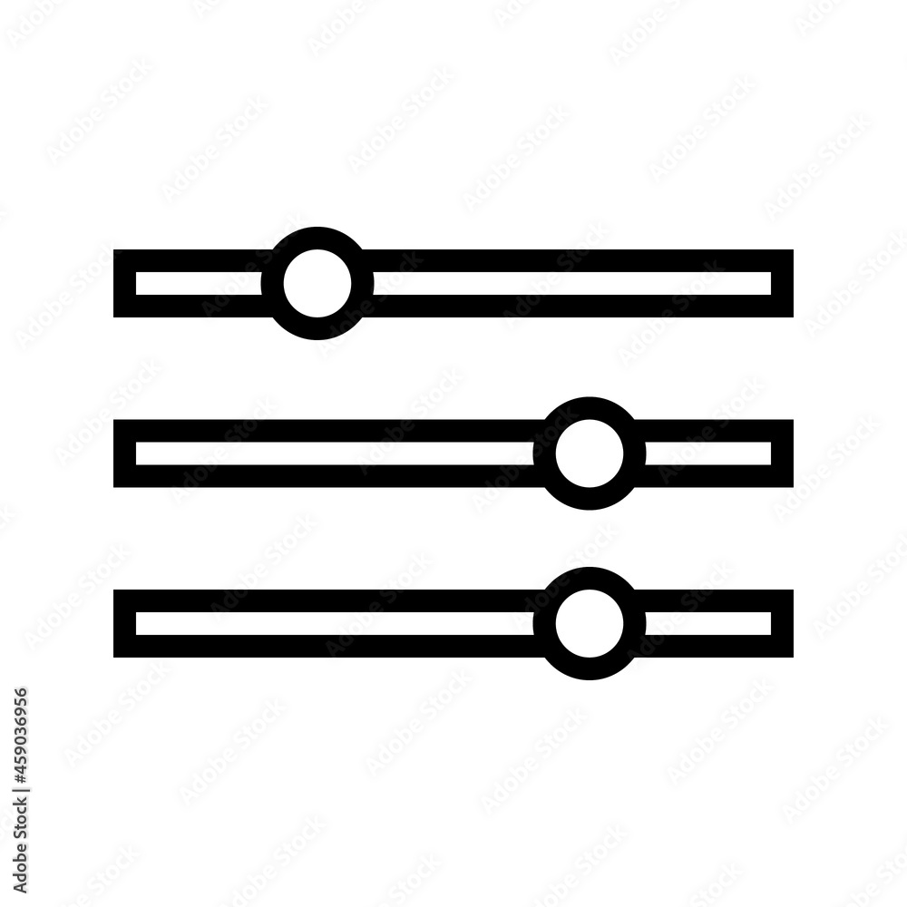 Volume Mixer Vector Icon Volume Mixer Vector Icon
